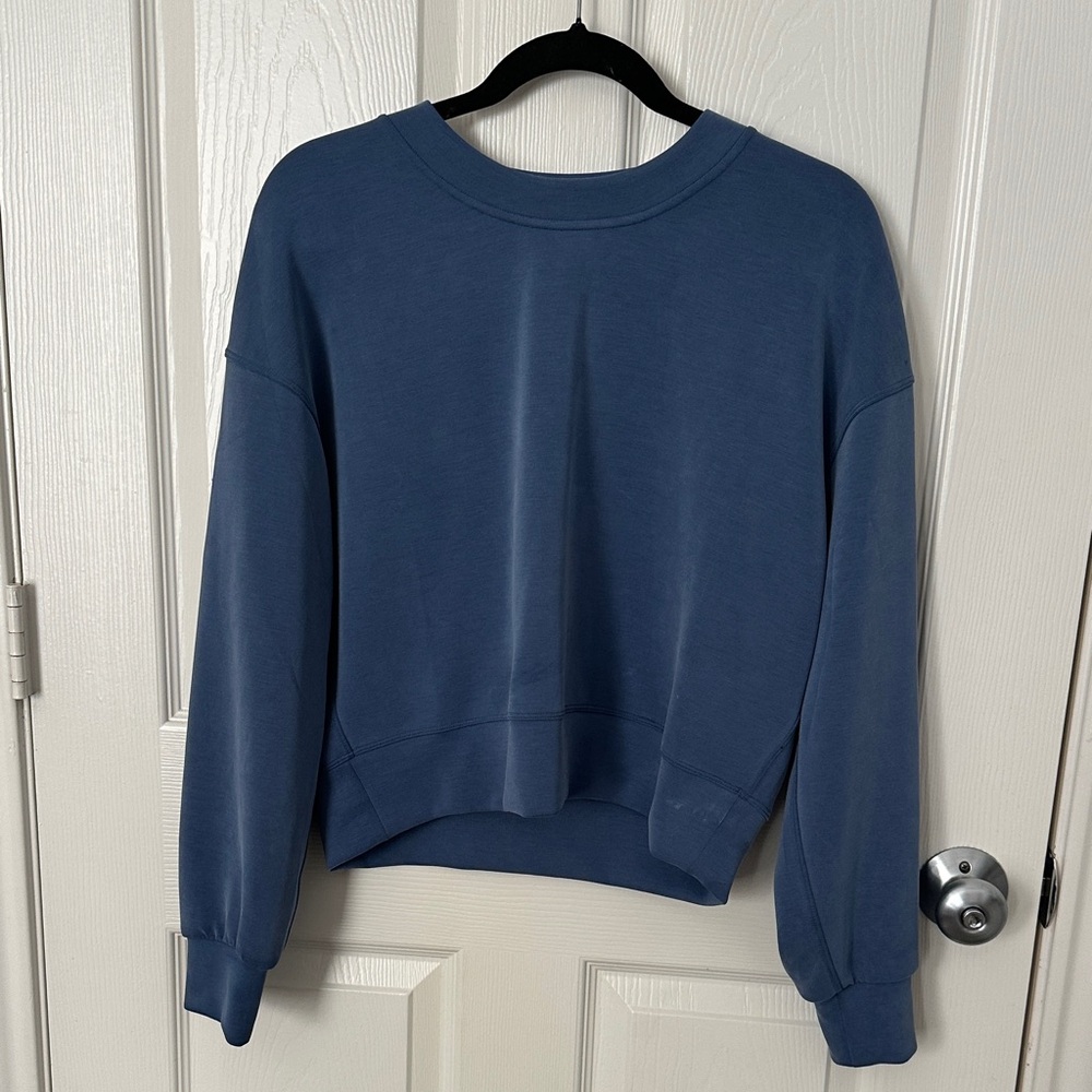 Lululemon Blue Crewneck Sweatshirt